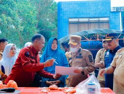 Pj Bupati Kampar Sidak Pasar Inpres Bangkinang, Pastikan Ketersediaan Bahan Pokok