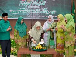 Pj. Ketua PKK Kab. Kampar Buka Secara Resmi Festival Hadroh Se Provinsi Riau