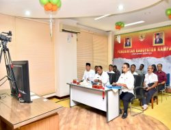 Pemkab Kampar Ikuti Rakor Evaluasi Kinerja TPID. Suhermi : “Empat Starategi Kunci Pengendalian Inflasi