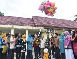 Pj Ketua TP-PKK Kabupaten Kampar Launching Program BAAS Di Kec. Gunung Sahilan. Ricana Hambali : Ini Bentuk Upaya Pemerintah Kab. Kampar Dalam Menuntaskan Kasus Stunting