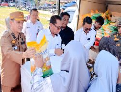 Gerakan Pangan Murah Serentak se-Indonesia di Pusatkan di Kebun Durian Gunung Sahilan