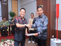 Asisten I Setda Kampar Ahmad Yuzar Ditunjuk Sebagai Plh Sekretaris Daerah Kabupaten Kampar oleh Pj Bupati Kampar