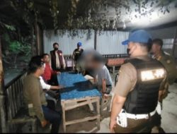 Satpol PP Kampar Gelar Razia di Desa Bukit Payung