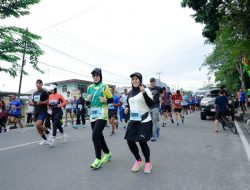 Bupati Kampar Buka Langsung Fun Run 5k Dalam Rangka Hari Jadi Ke 76 Tahun