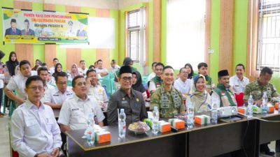 Pemkab Kampar Ikuti Panen Raya Bersama Presiden RI, Dukung Penuh Swasembada Pangan