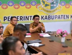 Bupati Kampar Ikuti Rakor Pengendalian Inflasi Bersama Mendagri
