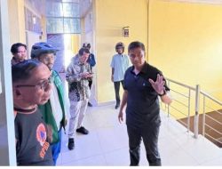 Penerapan Sistem Kerja Kombinasi Antara WFH dan Work From Office, Bupati Kampar Sidak Ke Kantor OPD