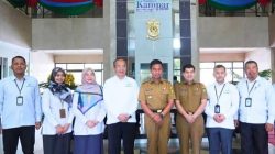 Bupati Kampar Ahmad Yuzar Terima Audiensi BPS Provinsi Riau