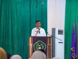 Bupati Ahmad Yuzar Hadiri Pelantikan Ormawa STIE Bangkinang