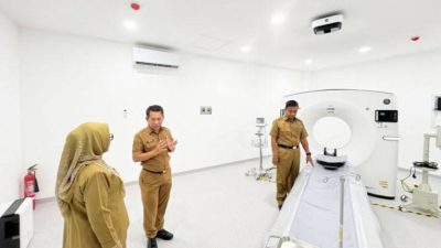 Bupati dan Wabup Tinjau Falilitas CT Scan RSUD Bangkinang, Komit Tingkatkan Layanan Terhadap Masyarakat Kampar