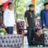 Bupati Kampar Hadiri Serah Terima Jabatan Danyonif 132/BS