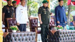 Bupati Kampar Hadiri Serah Terima Jabatan Danyonif 132/BS