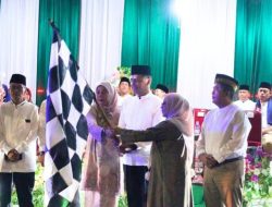 Bupati Kampar Ahmad Yuzar Lepas Pawai Takbir dan Mobil Hias Sambut Idul Adha 1447 H