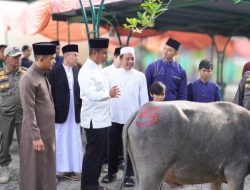 Bupati Kampar Ahmad Yuzar Tinjau Posko Kurban di Berbagai Titik