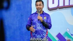 Bupati Kampar Resmi Buka Turnamen Badminton KORPRI Cup 2026
